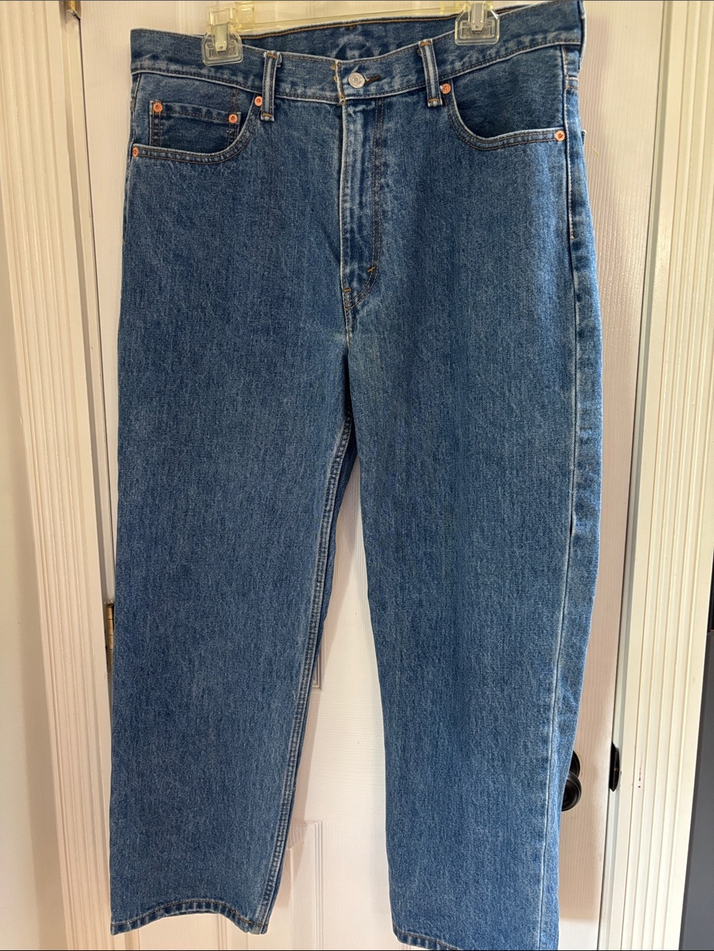 Levi's 550 Medium Blue Relaxed Fit Men's Jeans